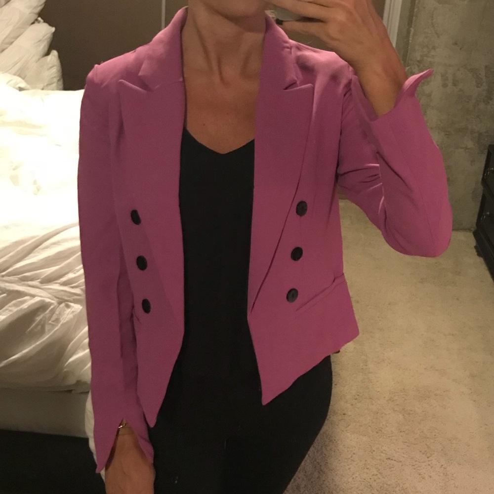 Romeo and Juliet Couture Double Breasted Blazer